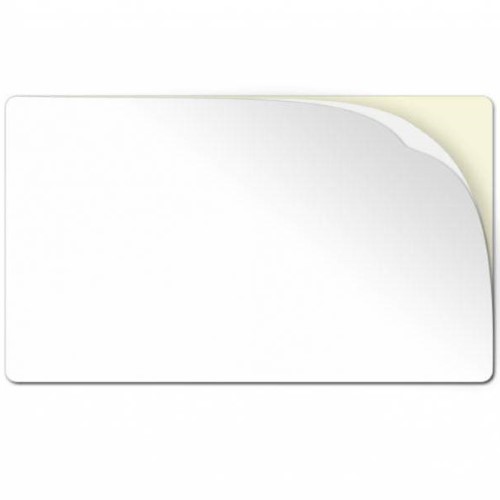 Tarjeta PVC Adhesivas - 10 mil - CR80 (100 unidades)